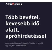 Az apróhirdetés működik
