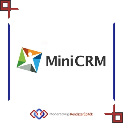 MiniCRM rendszerben adatlapok szerkesztése és címke kezelése